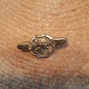 Vintage Goldtone Scottish Lion Rampant